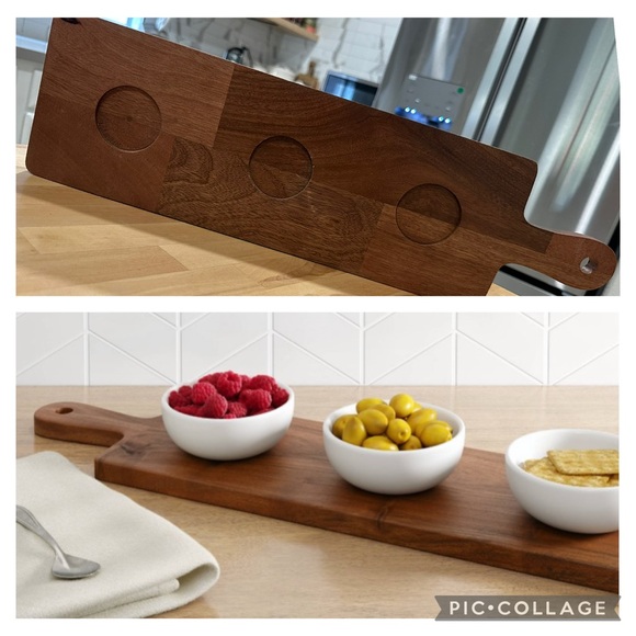 New! Wood Serving & Cutting Board from Threshold - Picture 1 of 10
